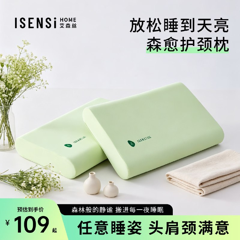 69元 艾森丝 记忆棉枕头 单只