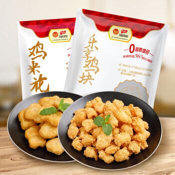 【京东】凤祥食品 盐酥鸡米花500g*2袋+上校鸡块500g*2袋