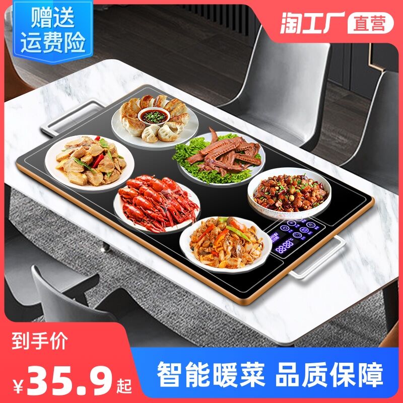 5.9元 天天特卖工厂店智能旋转饭菜保温板暖暖杯(JhYM2aw9uhc)/