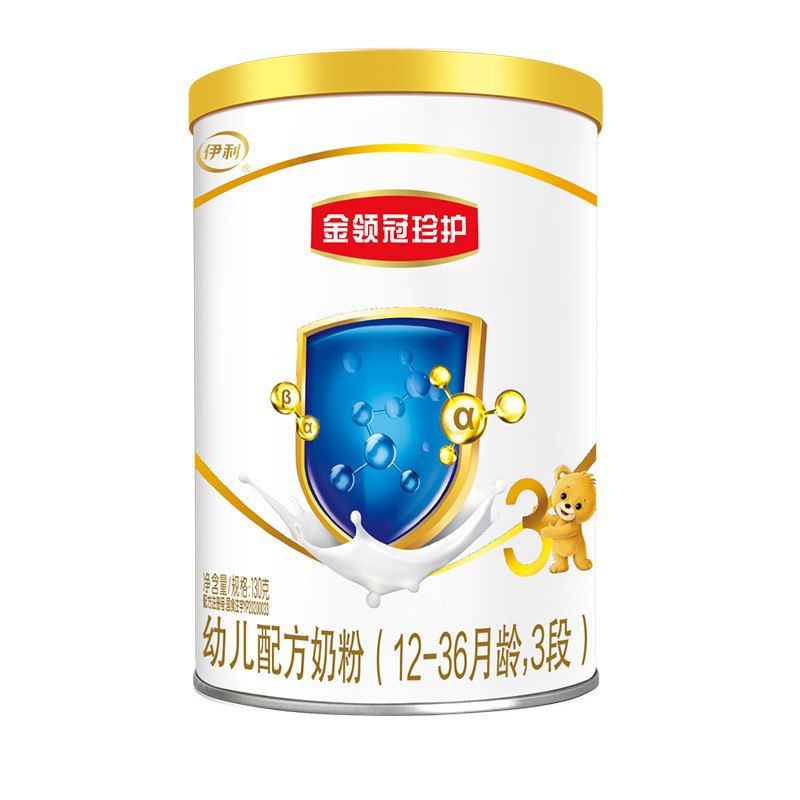 伊利奶粉 金领冠珍护系列 幼儿配方奶粉 3段130克 (1-3岁幼儿适用)