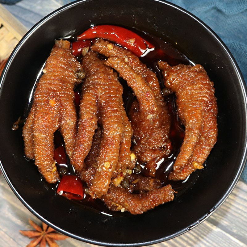 拍2份19.9元网红土家虎皮凤爪即食  (iKyccY5BbaQ)  