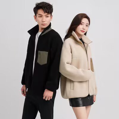 79💵【大牌雪中飞】情侣款防风保暖摇粒绒外套)jBCBWZo2aup)/ CZ11//手感细腻 潮流时尚单品必备版型一点也不臃肿 太百搭啦