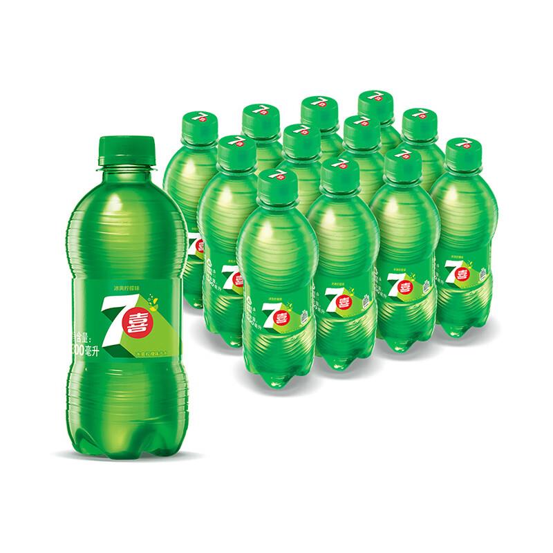 七喜 柠檬味 汽水 300ml*12瓶部分地区6折，砸69-10奍叠加2礼金，plus拍5件29亓