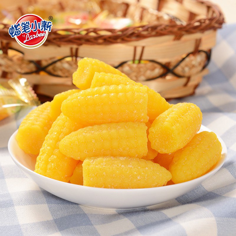 0点开始 领券后 9.8元【蜡笔小新食品旗舰店】阳光粟米玉米软糖518g*1袋)wRBG2AnoiXY)/ CZ11//小时候总是吃不过瘾的玉米糖！