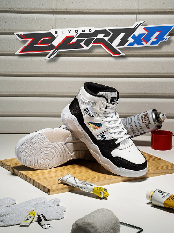 109元 361官方outlets店361度休闲百搭高帮板鞋(tQeG2wkjTy2)// CZ1111 拼接高帮设计 街头感拉满