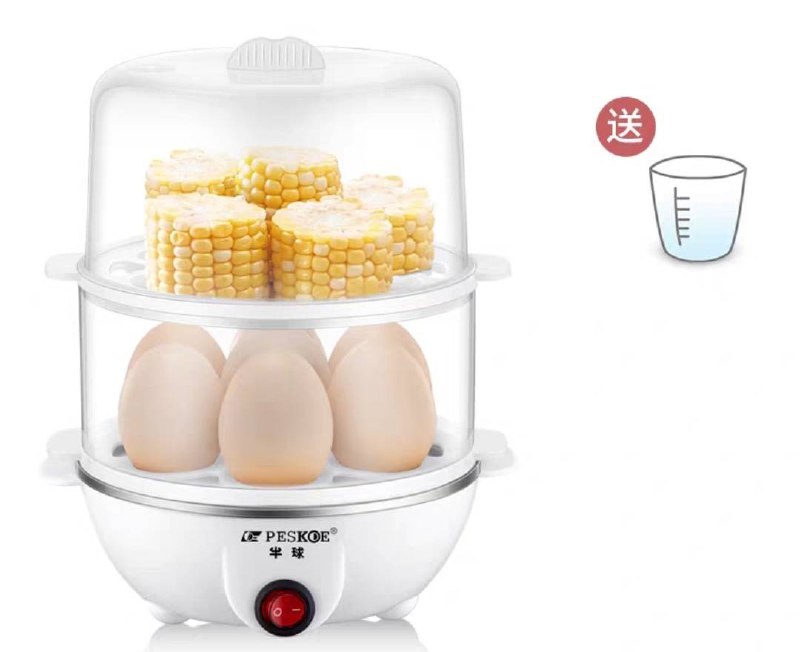半球 多功能双层煮蛋器领券 0点后  19.9元 (HBr117LT5z2) 微信公众号：科技花