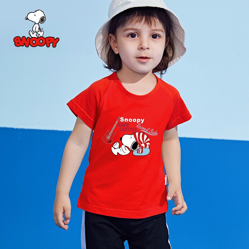 史努比SNOOPY儿童短袖T恤单件30元两件39元