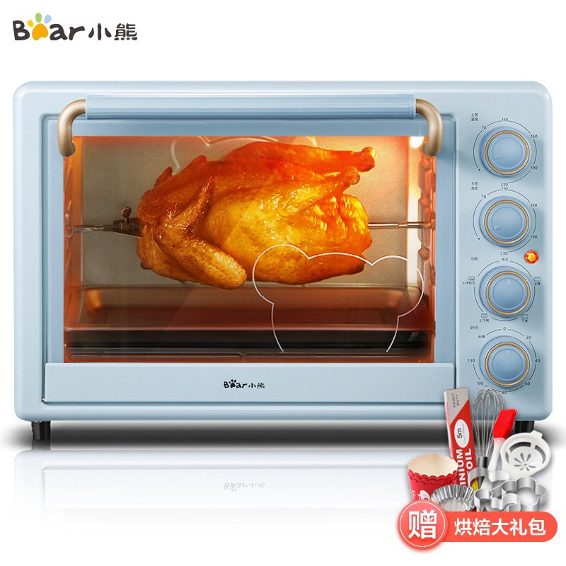 【10】小熊（Bear）家用多功能电烤箱 35升 上下管独立控温 199