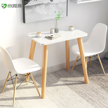 尚爱雅旗舰店 北欧风实木小桌子60*40*50cm原价23.8元，券后18.8元 (tBxu1qKYWsd)