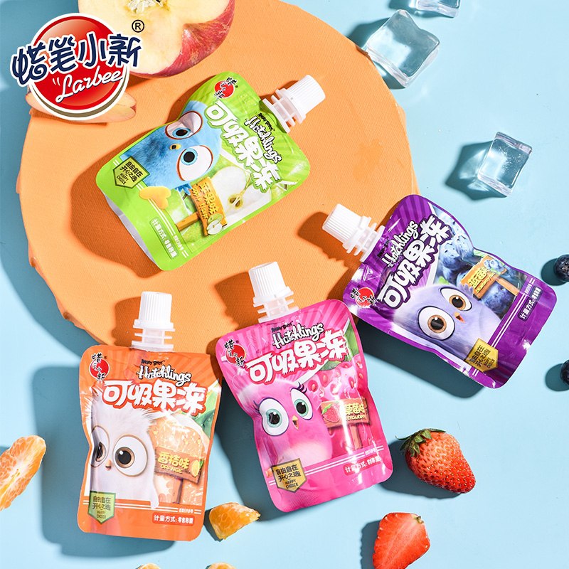 9.9元  蜡笔小新食品旗舰店多口味可吸果冻共68g*6袋(NzhZXSHJj4G)/