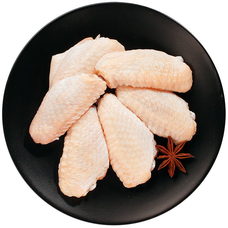正大（CP）鸡翅中 1kg，刚刚8折了，粉丝价拍6件，凑20元左右，叠加499-200券，折后一斤16-17元