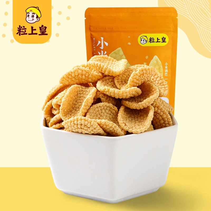 4件 拍4件 19.8元【粒上皇旗舰店】粒上皇小米脆脆150g*4袋)149E2AyyA2E)/ CZ11/