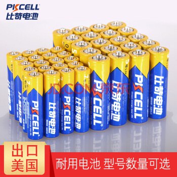 比苛（Pkcell）干性电池7号40粒