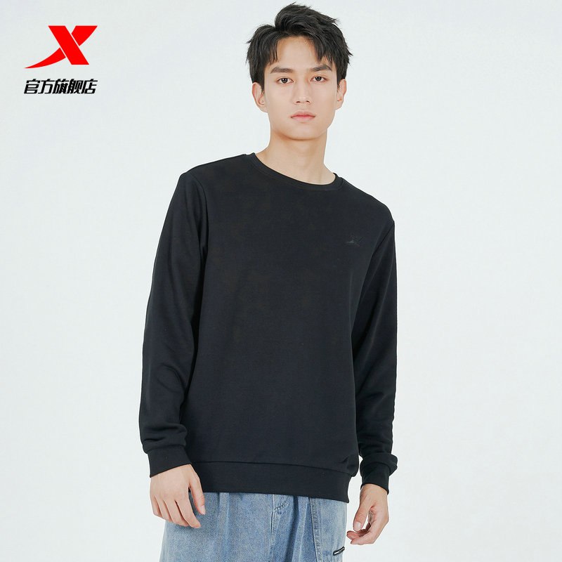89元【特步服饰旗舰店】男女秋薄款运动纯色卫衣(LC2p2w6LOOb)/男女款，多色可选！宽松型