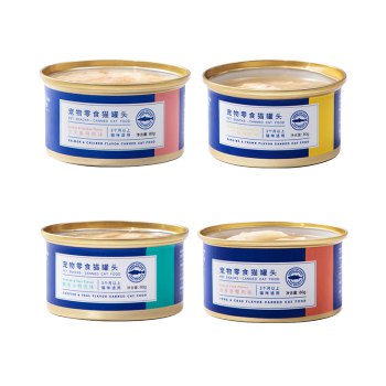 蓝氏 猫罐头 沙丁鱼明虾味 80g*1券后2元，需要运费券