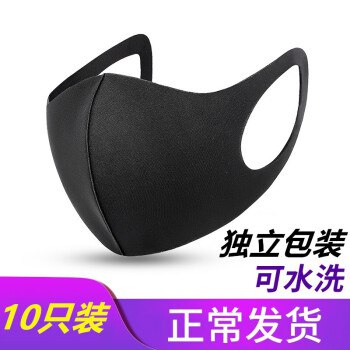 男女通用可水洗 口罩 10只