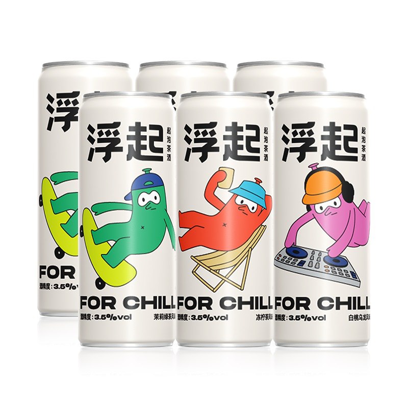 19.9元 百威浮起茶酒鸡尾酒6罐(xUzc2Ll4a2h)/