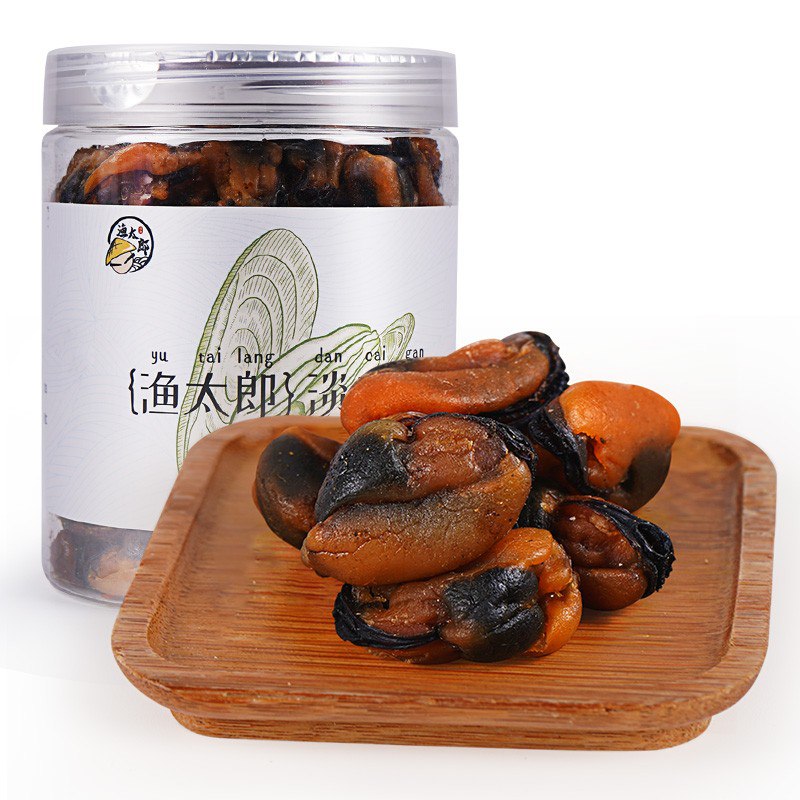 渔太郎 淡菜干 壳菜 肥贻 贝干 海虹干 海产 海鲜干货170g