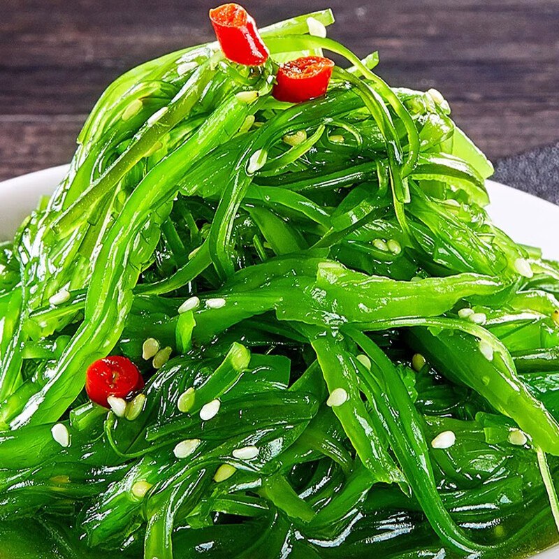 清鲜时光 调味裙带菜 400g袋拍13件plus34.3 ，