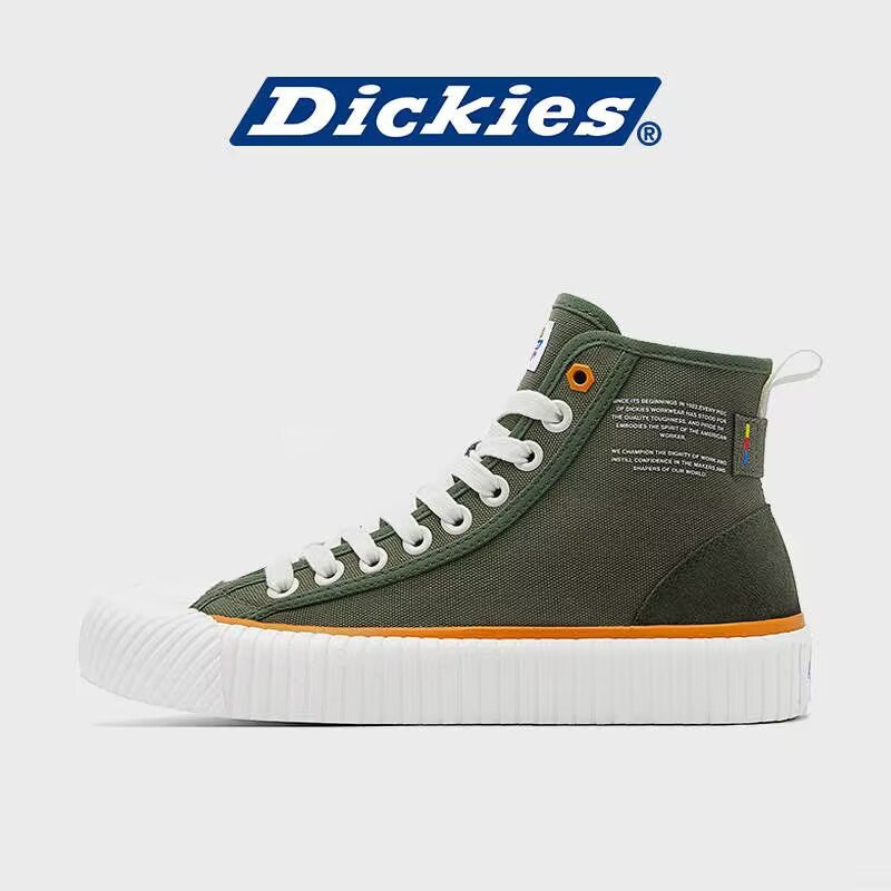 99元【Dickies鞋类outlets店】Dickies男女高帮薄款帆布鞋(Mzea2Fe4FCx)//Dickies绝对帆布鞋里的扛把子秋天穿上很舒服  需要的抓紧啦