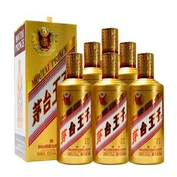【京东】茅台 金王子 53度 酱香型白酒 500ml*6瓶 958元包邮