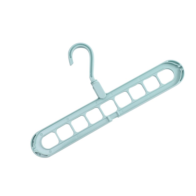 【#月销量47440件】 【拍3件】抖音9孔多功能折叠衣架【原价】：￥10.80【券价】：￥7.80👉👉商品链接👈👈有效期：2019/06/23 - 2019/06/26 -----------------😸花花优券：