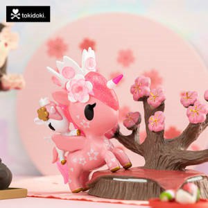 19元 tokidoki模玩旗舰店淘奇多奇樱花独角兽盲盒(wcHM2HBx9zK)//做工精致有分量~自留，送朋友，送孩子等都可，当桌面摆件超好看！