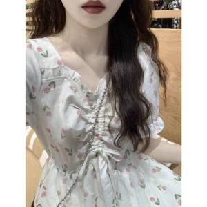 0点开始    39.9💵新款法式碎花连衣裙)mcNPdLYSuCD)/ CZ11//