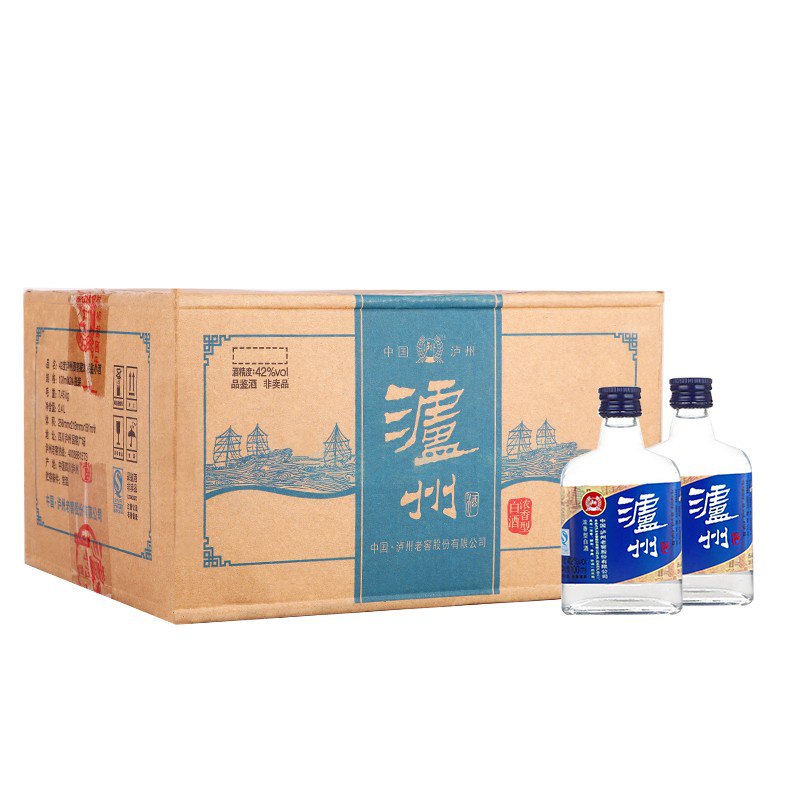 泸州老窖 2014老酒 42度100ml*24瓶装149